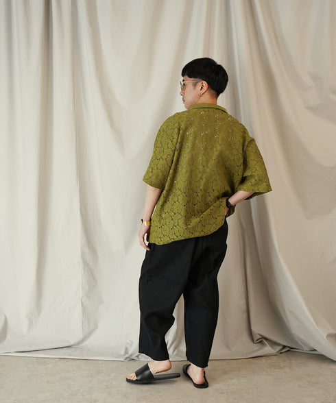 コードラッセルレース スキッパーポロシャツ