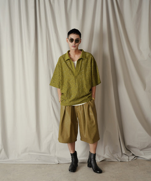 コードラッセルレース スキッパーポロシャツ