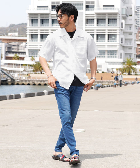 ホワイト MODEL : GO 180cm 66kg Lsize