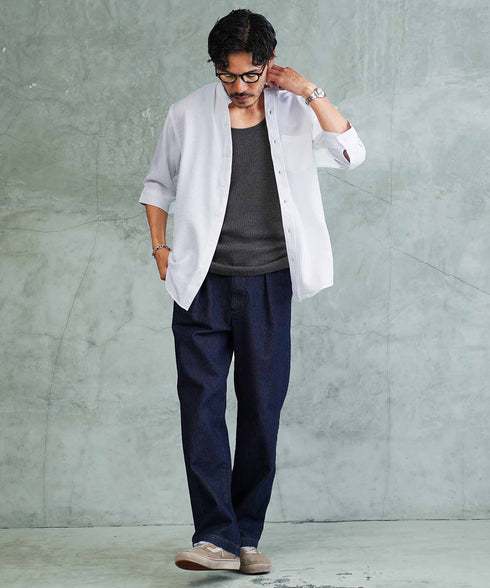 ホワイト MODEL : GO 180cm 66kg Lsize