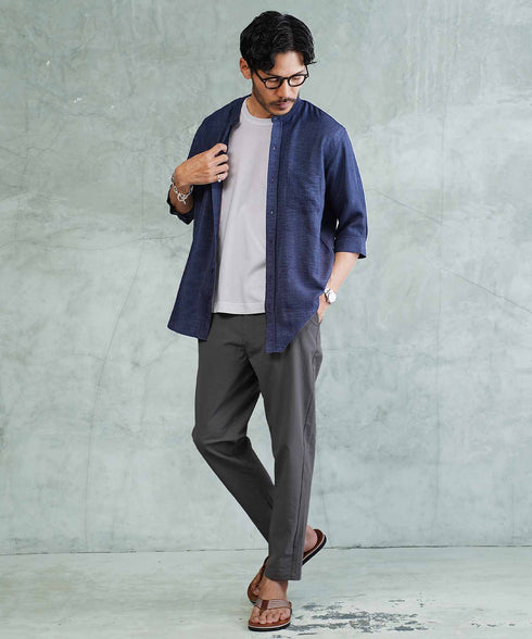 ネイビー MODEL : GO 180cm 66kg Lsize