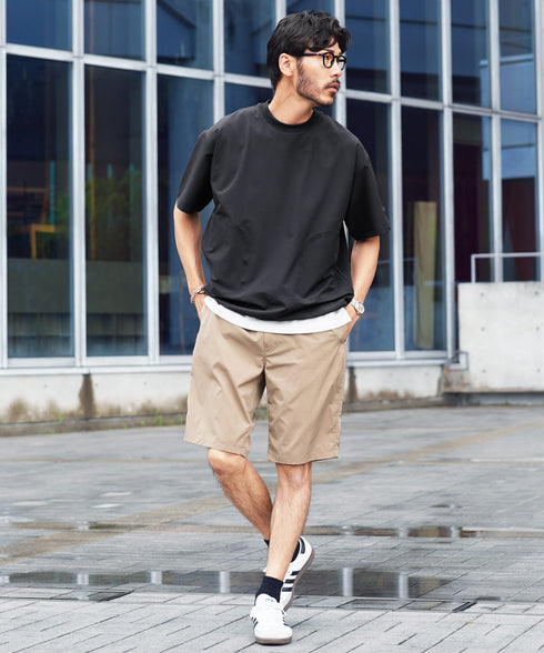 キャンプテックミニ裏毛半袖Tシャツ