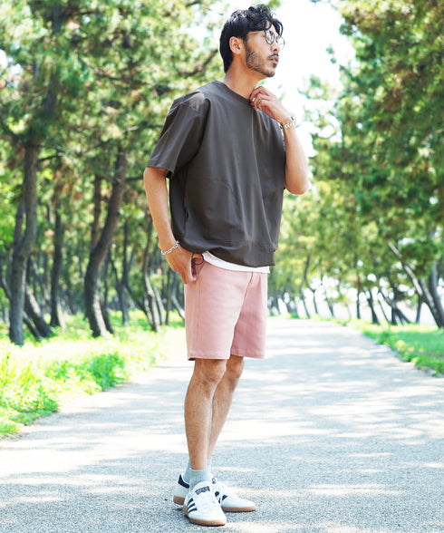 キャンプテックミニ裏毛半袖Tシャツ