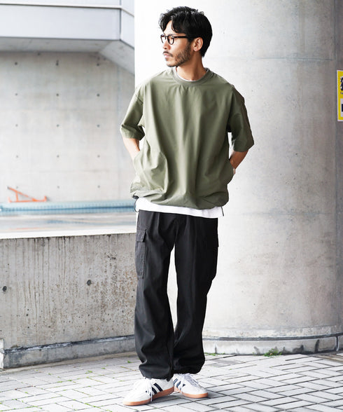 キャンプテックミニ裏毛半袖Tシャツ