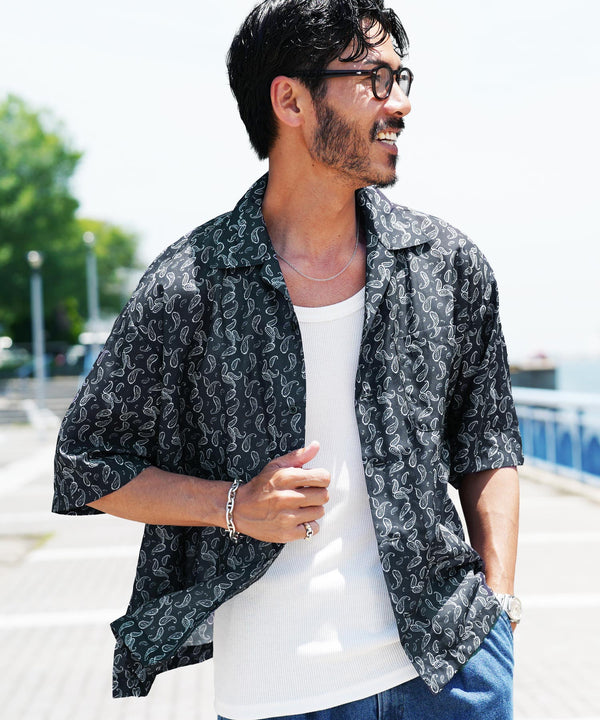 ブラックペイズリー MODEL : GO 180cm 66kg Lsize