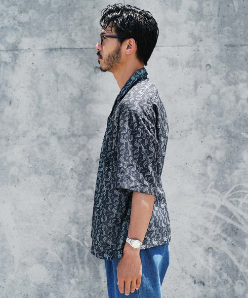 ブラックペイズリー MODEL : GO 180cm 66kg Lsize