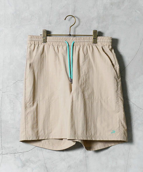 水陸両用ナイロンベイカーショートパンツ