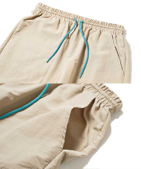 水陸両用ナイロンベイカーショートパンツ