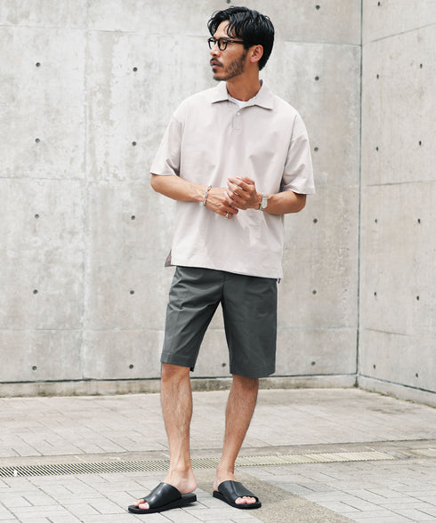 グレー MODEL : GO 180cm 66kg Lsize