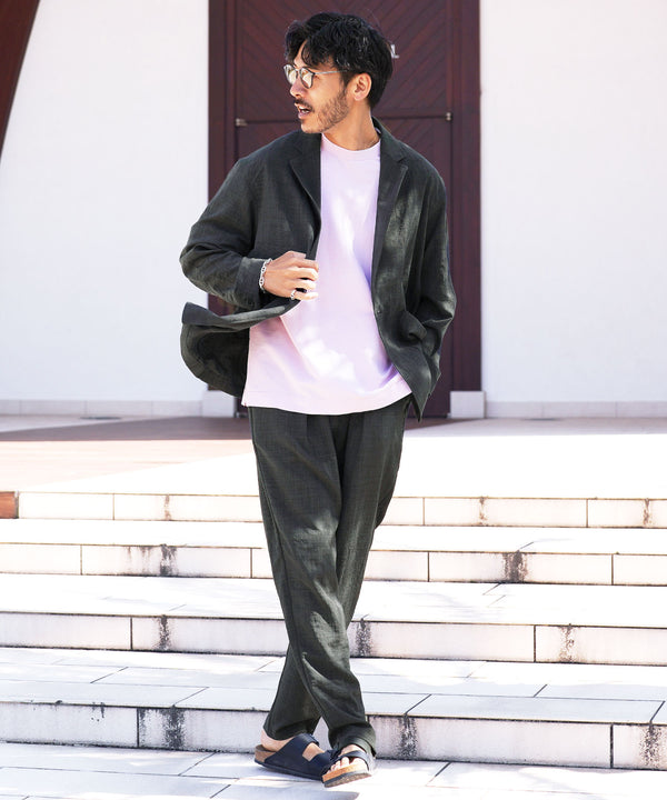 グレー MODEL : GO 180cm 66kg Lsize