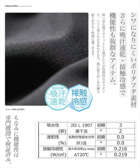 吸水速乾【2点SET】シャツショーツセットアップ