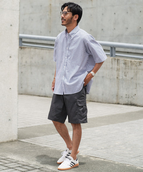 チャコールグレー MODEL : GO 180cm 66kg Lsize