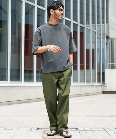 カーキ MODEL : GO 180cm 66kg Lsize