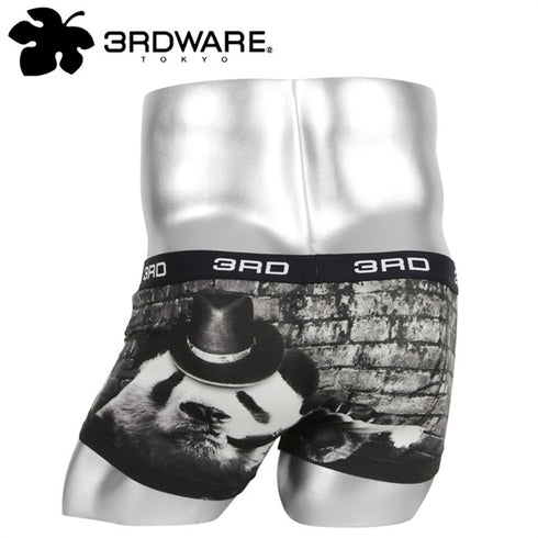 3RDWARE サードウェア Panda Mafia メンズ ボクサーパンツ ギフト プレゼント 男性下着 ラッピング無料【メール便】 プレゼント クリスマス ギフト 彼氏 夫 旦那
