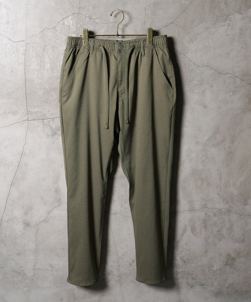 【接触冷感】【吸汗速乾】カルゼストレッチアンクルパンツ