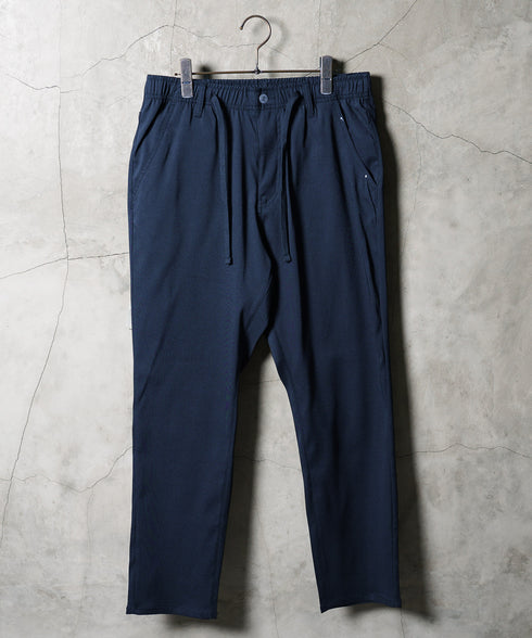 【接触冷感】【吸汗速乾】カルゼストレッチアンクルパンツ