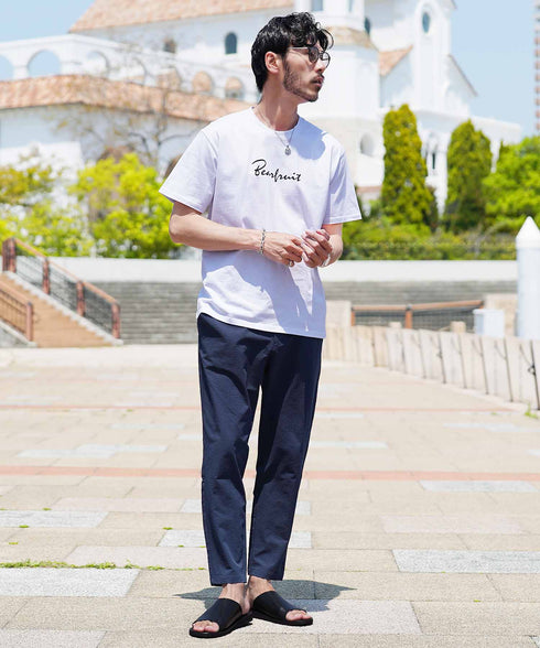 ネイビー MODEL : GO 180cm 66kg Lsize