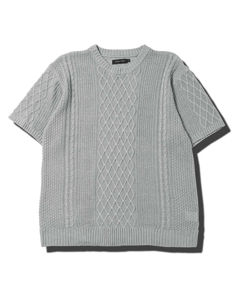 Aライトグレー(クルーネック)