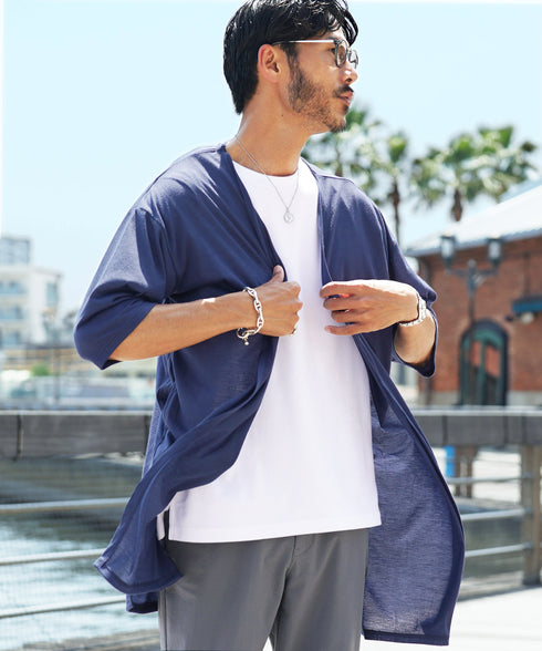 ネイビー MODEL : GO 180cm 66kg Lsize