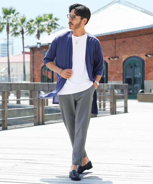 ネイビー MODEL : GO 180cm 66kg Lsize