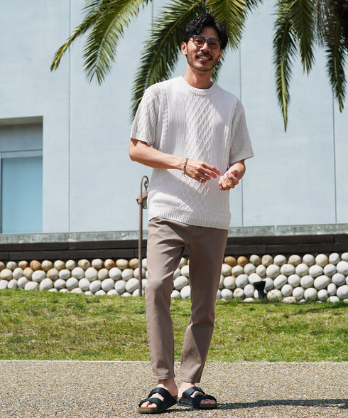 aグレージュ MODEL : GO 180cm 66kg Lsize