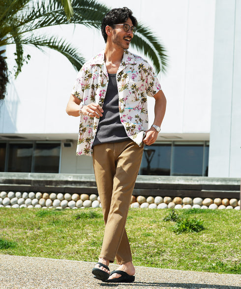 aベージュ MODEL : GO 180cm 66kg Lsize