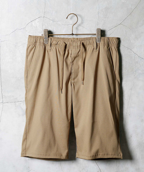 接触冷感カルゼストレッチショートパンツ