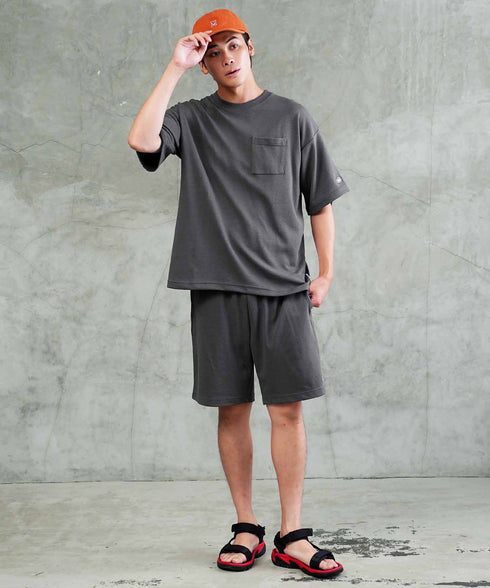 【DISCUS】COOLMAXポケット付きTシャツ