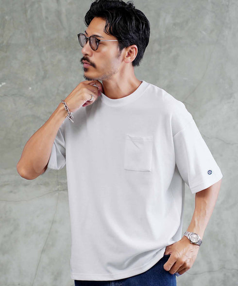 【DISCUS】COOLMAXポケット付きTシャツ