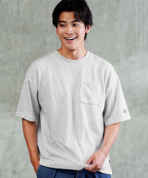 【DISCUS】COOLMAXポケット付きTシャツ