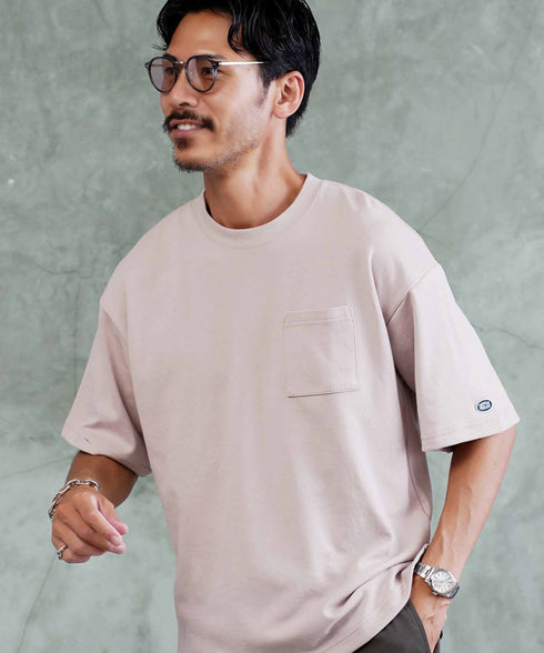 【DISCUS】COOLMAXポケット付きTシャツ