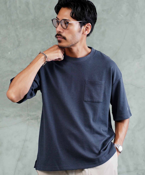 【DISCUS】COOLMAXポケット付きTシャツ