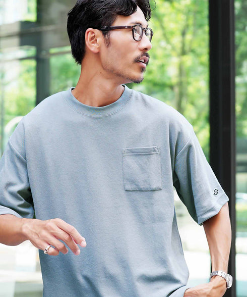 【DISCUS】COOLMAXポケット付きTシャツ