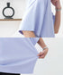 接触冷感 とろみ 半袖Tシャツ │ メンズ Tシャツ 半袖 接触冷感 とろみ素材 ひんやり 涼しい 吸汗速乾 ストレッチ 伸縮性 なめらか 快適 きれいめ 大人 夏 夏服 無地 シンプル
