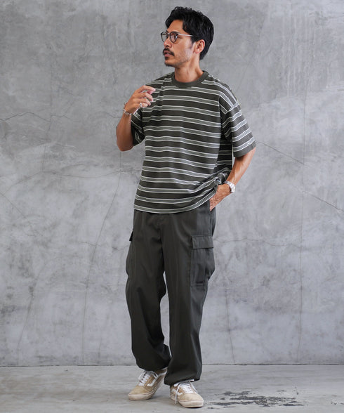 【DISCUS】COOLMAXレトロボーダーTシャツ