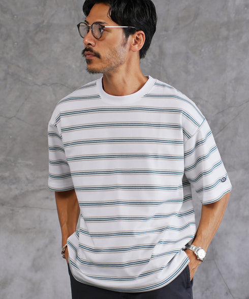 【DISCUS】COOLMAXレトロボーダーTシャツ