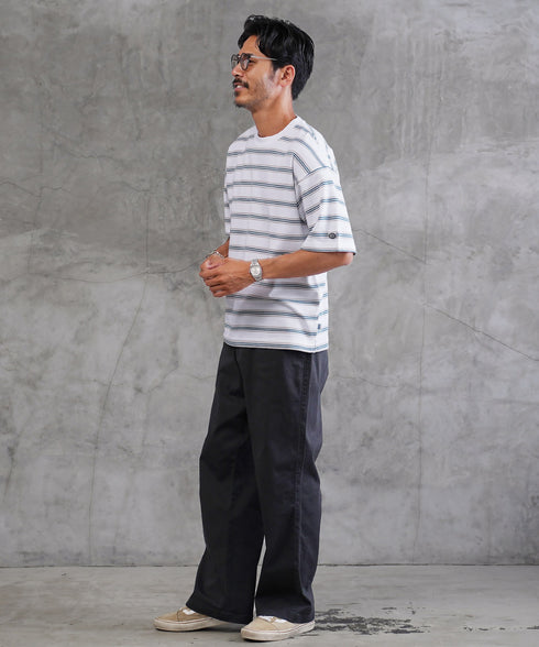 【DISCUS】COOLMAXレトロボーダーTシャツ