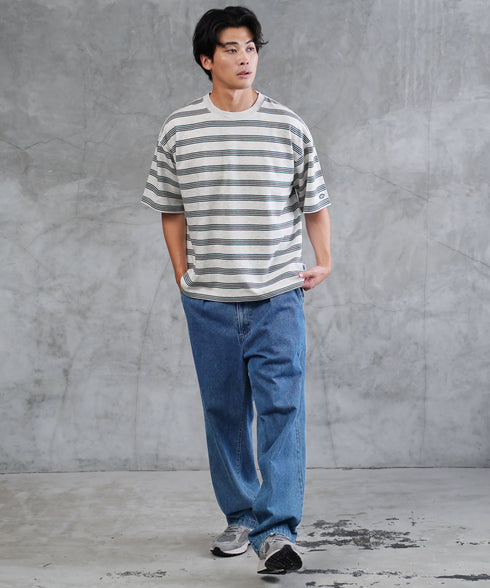 【DISCUS】COOLMAXレトロボーダーTシャツ