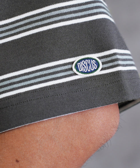 【DISCUS】COOLMAXレトロボーダーTシャツ