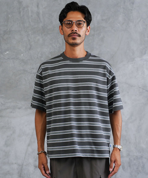 【DISCUS】COOLMAXレトロボーダーTシャツ
