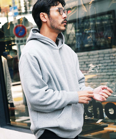 裏起毛ヘビーウェイトワイドフィットパーカー | 裏起毛 スウェットパーカー フーディ フード パーカ スウェット トレーナー プルオーバー