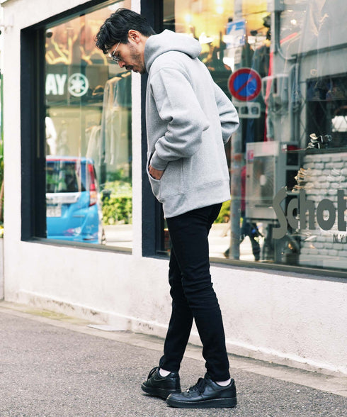 裏起毛ヘビーウェイトワイドフィットパーカー | 裏起毛 スウェットパーカー フーディ フード パーカ スウェット トレーナー プルオーバー