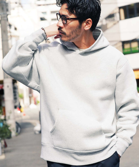 裏起毛ヘビーウェイトワイドフィットパーカー | 裏起毛 スウェットパーカー フーディ フード パーカ スウェット トレーナー プルオーバー