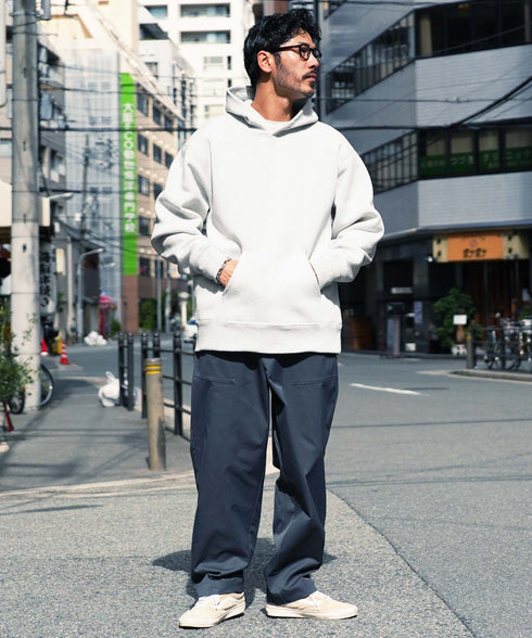 裏起毛ヘビーウェイトワイドフィットパーカー | 裏起毛 スウェットパーカー フーディ フード パーカ スウェット トレーナー プルオーバー