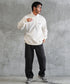 H180 / 着用サイズ: L * Bオフホワイト