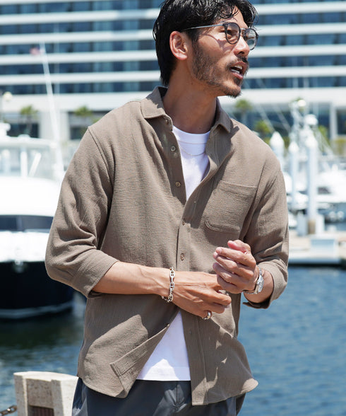 Aグレージュ MODEL : GO 180cm 66kg Lsize