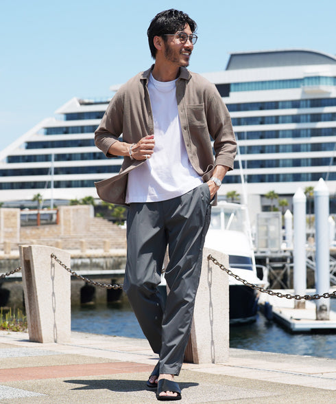 Aグレージュ MODEL : GO 180cm 66kg Lsize