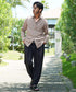Bグレージュ MODEL : GO 180cm 66kg Lsize