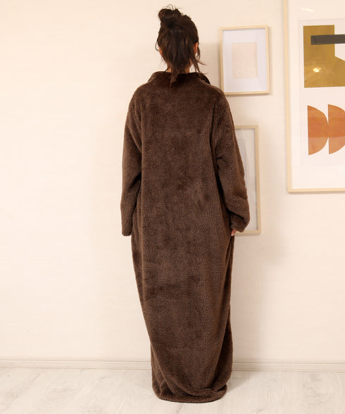 着る毛布 モコボアルームコート│コート アウター 毛布 ルームウエア ロングカーディガン ボア メンズ ブランド おしゃれ あったか 男女兼用 レディース カップル ペア ルームウエア