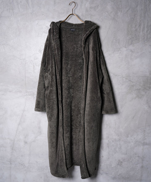 着る毛布モコボアフードコート | コート アウター 毛布 ルームウエア ロングカーディガン ボア メンズ ブランド おしゃれ あったか 男女兼用 レディース カップル ペア ルームウエア